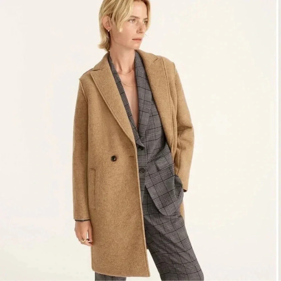 Jcrew Wool Coat Daphne - Picture 2 of 4
